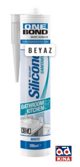 SİLİKON TÜP BEYAZ 280ml  resmi