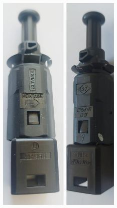 FREN MÜŞÜRÜ 7700414986 (2 FİŞLİ SİYAH) CLIO SYMBOL KANGO TRAFIK MASTER II resmi