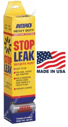 TOZ STOP LEAK** RADYATÖR ÇATLAK İLACI USA-ABRO (TIKAYICI) resmi