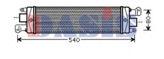 TURBO RADYATÖRÜ 010CAC020 ALBEA 1.3 JTD resmi