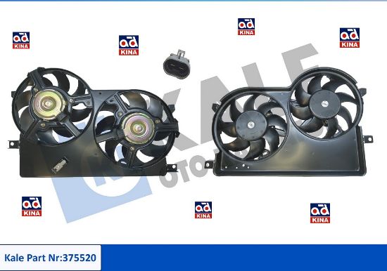 DAVLUMBAZLI FAN MOTORU 012622210 ALBEA 1.3 JTD (03-07) resmi