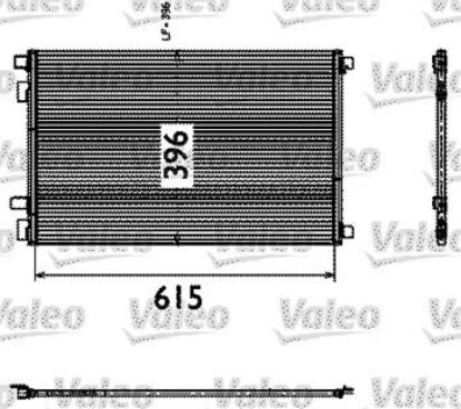 KLİMA RADYATÖRÜ 050ABC040 MEGANE-II (02-) resmi