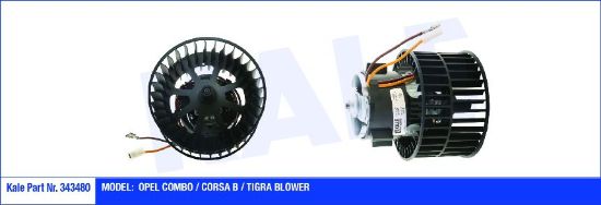 KALORİFER MOTORU 343480 CORSA-B (93-01) COMBO-B TIGRA resmi