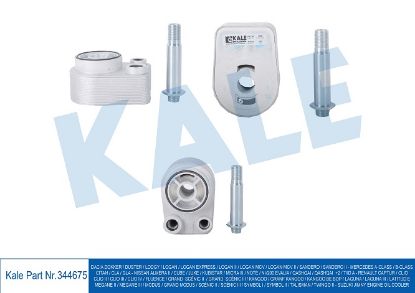 YAĞ SOĞUTUCU (TEK) 344675 MEGANE-II THALIA CLIO-4 FLUENCE LOGAN DUSTER LATITUDE resmi