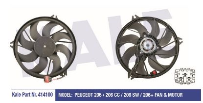 FAN MOTORU 414100 P206 (385MM 250W) resmi