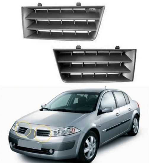 ÖN TAMPON ÜST PANJURU TAKIM KR501 MEGANE-II (03-09) resmi