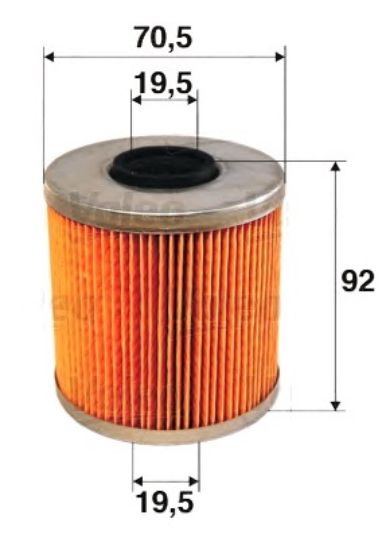 MAZOT FİLTRESİ 5818083Y 818531 ASTRA-G CORSA-C VECTRA-B 1.7 2.0 resmi