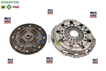 DEBRİYAJ (B+B) FIESTA-IV-V (95-08) KA 1.3İ 1.4İ 16V BİLYASIZ 618212609 resmi