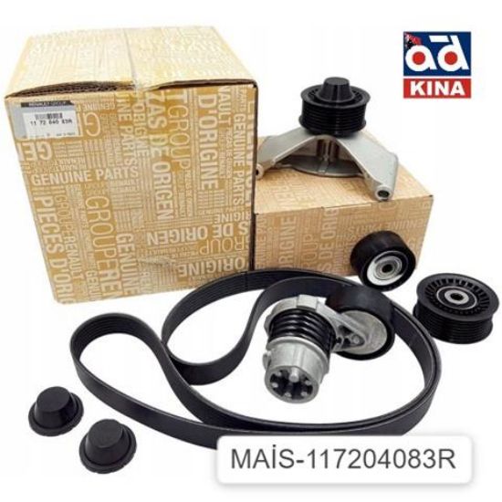 ALTERNATÖR GERGİ KİTİ CLIO IV 0.9TCE H4B 90PS SANDERO resmi