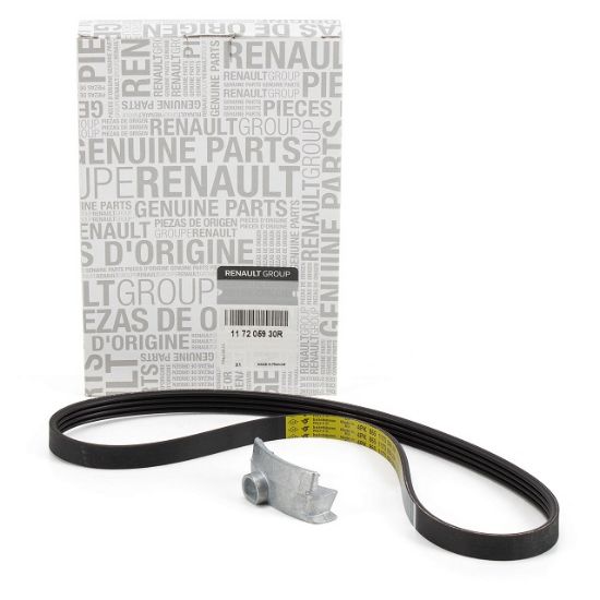 ALTERNATÖR KAYIŞI 117205930R CLIO IV 12-> CAPTUR 1.2 16V D4F resmi