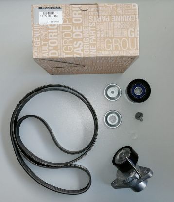 ALTERNATÖR KAYIŞ KİTİ 117206746R LOGAN 04-> LODGY 12-> SANDERO 08-> 1.4 1.6 16V resmi