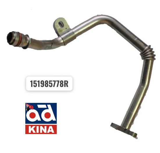 TURBO YAĞLAMA BORUSU MEGANE III FLUENCE TRAFIC III 151985778R resmi