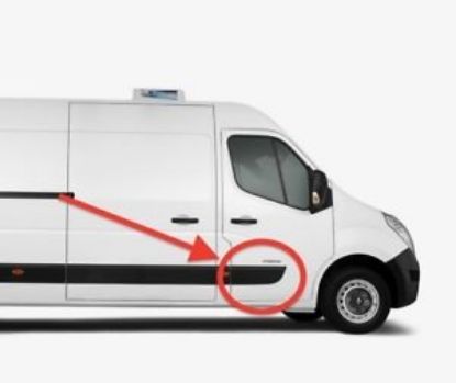 KAPI ÇITASI ÖN SAĞ 808200149R MASTER-III 10-> resmi