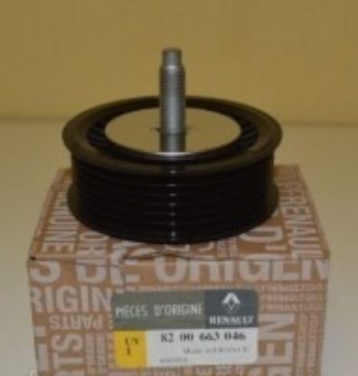 GERGİ RULMANI 8200663046 CLIO 1.5 DCI (K9K) (KLİMASIZ) KANGO MEGANE II LOGAN resmi