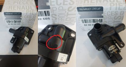 RÖLANTİ VAKUM VANASI 8200692605 CLIO-II MEGANE 1.4 1.6 16V resmi