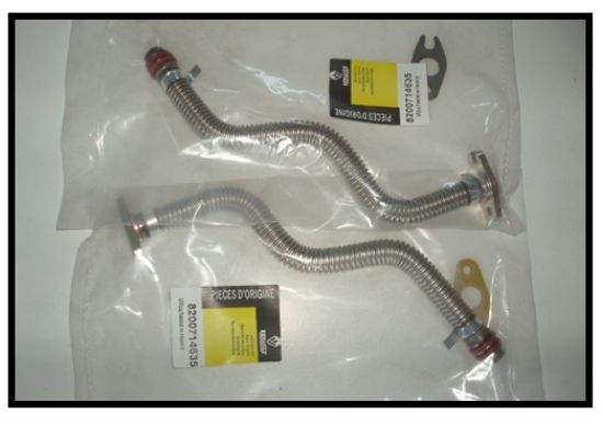 TURBO YAĞLAMA BORUSU 8200714635 MEGANE 1.5 KANGO CLIO K9K resmi