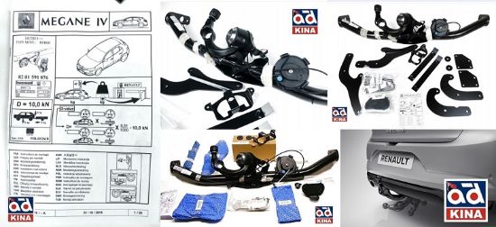 KOMPLE ARKA ÇEKİ DEMİRİ TAKIM MEGANE IV HATCHBACK 8201591076 resmi