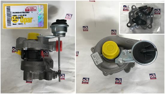 TURBO 359004200380 KANGO CLIO MEGANE 1.5 DCI 80PS resmi