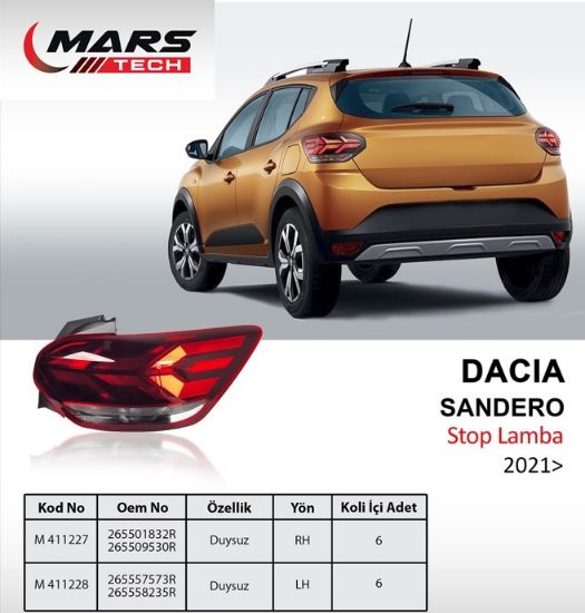 STOP SOL SANDERO (21->) (DUYSUZ) resmi