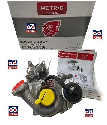 TURBO 8660006073 (MOTRİO) P206 1.4 HDI EURO4 68PS P207 P307 FIESTA 1.4TDCİ DV4T resmi