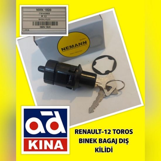 BAGAJ KİLİDİ NMN1820 R12 resmi