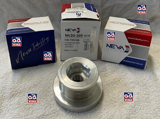 ALTERNATÖR KASNAĞI NV200169 CLIO-II MEGANE-II LAGUNA (ALİMİNYUM SABİT KASNAK) resmi