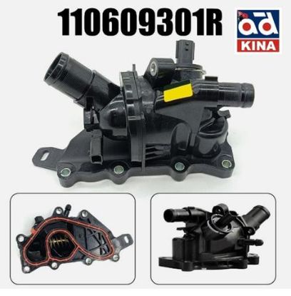 TERMOSTAT KOMPLE 89°C 110609301R MEGANE-IV KADJAR DUSTER TALISMAN 1.3 TCE H5H resmi