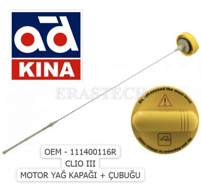 YAĞ ÇUBUĞU 111400116R FLUENCE MEGANE-III 1.5DCİ K9K (8200722794) resmi