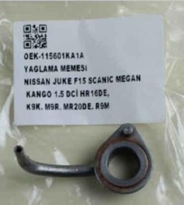 YAĞLAMA MEMESİ 1.5DCİ K9K CAPTUR CLIO IV DOKKER DUSTER FLUENCE LODGY MEGANE IV resmi