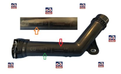 HAVA FİLTRE BORUSU 144609794R MEGANE-III FLUENCE 1.5 DCI (K9K) resmi