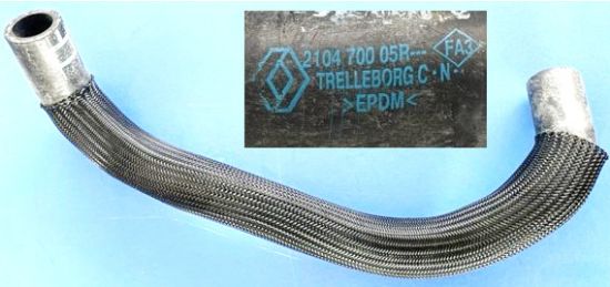 RADYATÖR HORTUMU 210470005R LAGUNA III LATITUDE SAFRANE II NEW SM5 resmi