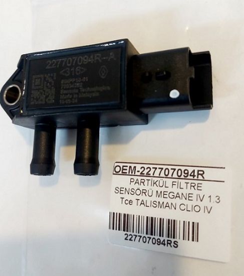 PARTİKÜL FİLTRE SENSÖRÜ MEGANE IV 1.3 Tce TALISMAN CLIO IV DUSTER resmi