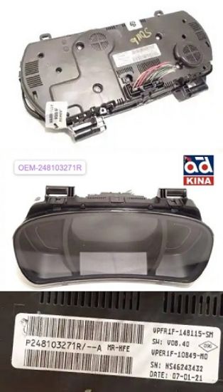 HAYALET KİLOMETRE GÖSTERGE MEGANE4 TALİSMAN 248103271 resmi