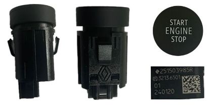 MARŞ BUTONU (START-STOP DÜĞMESİ) JOGGER LOGAN III SANDERO III CAPTUR II CLIO V resmi