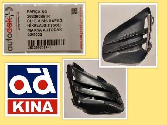 SİS KAPAĞI NİKELAJSIZ SOL 263360851R CLIO V resmi