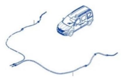 EL FREN TELİ ARKA 364004247R EXPRESS COMBİ 2020-> 1.5 K9K resmi