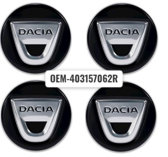 JANT KAPAK TAKIMI (4 AD) SİYAH 403157062R DUSTER II SANDERO III LOGAN III JOGGER resmi