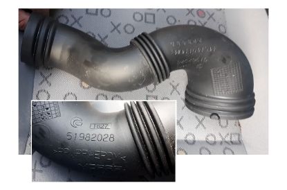 HAVA FİLTRE BORUSU 51982028 EGEA 1.3 JTD EURO 6 resmi