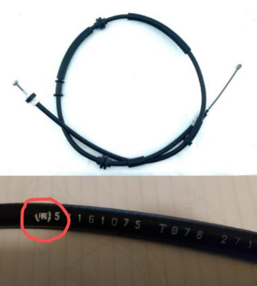 EL FREN TELİ ARKA EGEA 1.3MJET (52161075) resmi