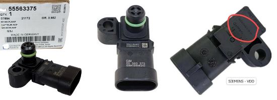 BASINÇ SENSÖRÜ CRUZE ASTRA H ZAFIRA B resmi