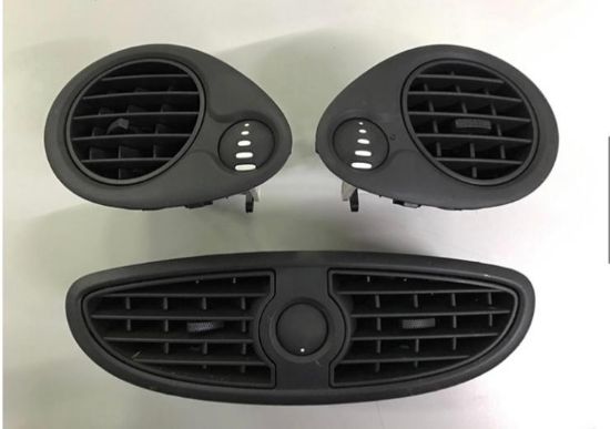 TORPİDO HAVALANDIRMA IZGARASI SET (SAĞ+SOL+ORTA) (MAT SİYAH) 585212207 CLIO III resmi