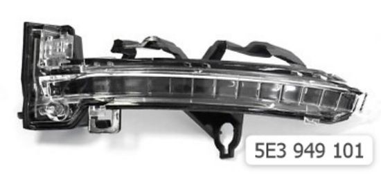 AYNA SİNYALİ LEDLİ SOL OCTAVIA YM resmi