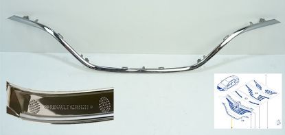 DIŞ ÖN PANJUR ALT NİKELAJI 623851211R MEGANE IV resmi