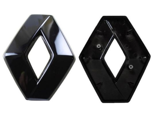 PANJUR ARMASI ÖN ÖN LOGO (SİYAH NİKELAJSIZ) 628905855R CLIO IV FLUENCE resmi