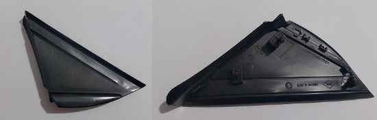 AYNA ÜÇGEN BAKALİTİ ÖN SAĞ SİYAH 638740438R MEGANE IV resmi