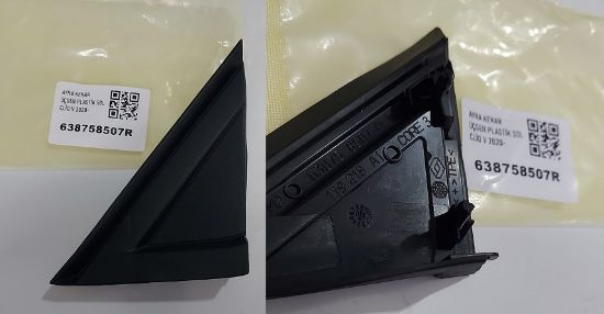 AYNA ÜÇGEN BAKALİTİ SOL 638758507R CLIO V resmi