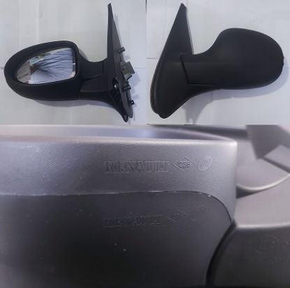 AYNA SAĞ 7701070380 CLIO SYMBOL THALIA (09-12) ELEKTİRİKLİ resmi