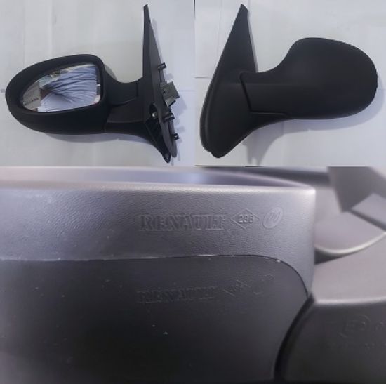 AYNA SAĞ 7701070380 CLIO SYMBOL THALIA (09-12) ELEKTİRİKLİ resmi