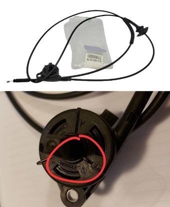 KAPUT TELİ CLIO II 8200091632 resmi