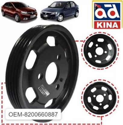 HİDROLİK DİREKSİYON POMPA KASNAĞI CLIO SYMBOL LOGAN SANDERO resmi